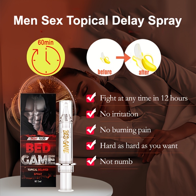 Male Sex Spray For Delayed Ejaculation Male Penis Extender Temu