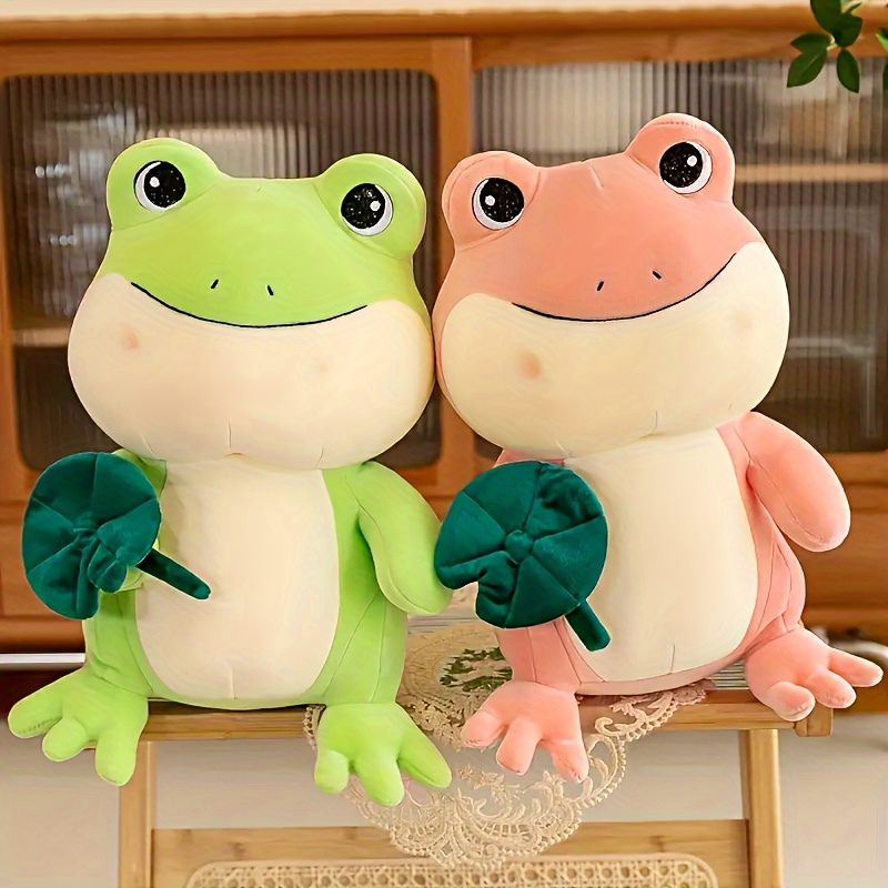 Cuddly Adorable Fitness Frog Fitness Duck Pillow Cute Doll - Temu