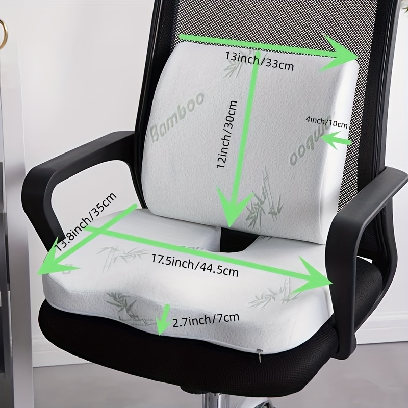 Comfort Seat Cushion - Office Chair Seat Cushion, Memory Space