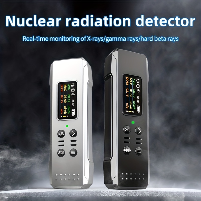 Compteur Geiger portable, testeur de rayonnement électromagnétique de  détecteur de rayonnement nucléaire