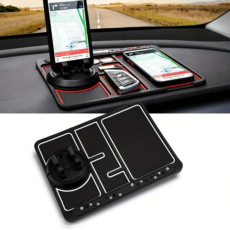 Multifunctional Car Anti-Slip Mat Auto Phone Holder Non Slip Sticky Anti  Slide Dash GPS Mount Dashboard Car Pad Storage Mat - AliExpress