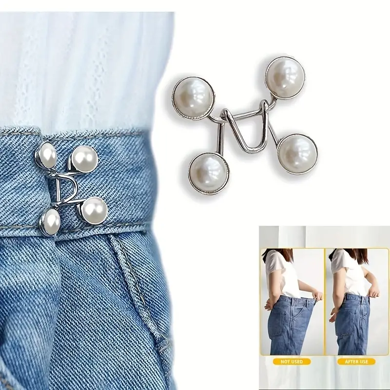 Pants Waist Button Extender No Sewing Instant Trousers - Temu