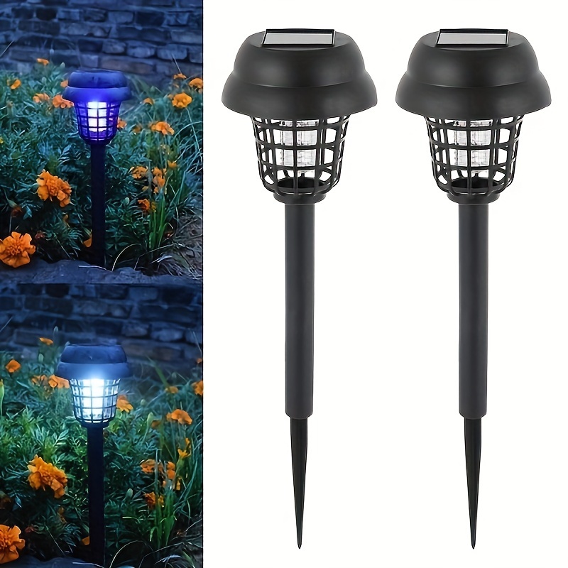 2pcs Solar Mosquito Killer Lamp Lighting Mosquito Killer Dual