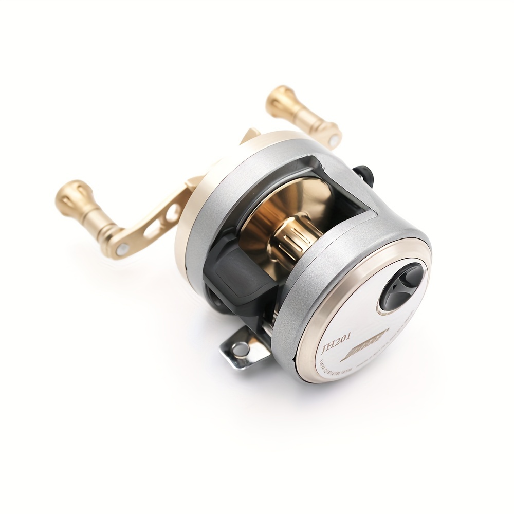 Ball Bearings Fishing Reel With Line Counter Alarm Bell Drum price