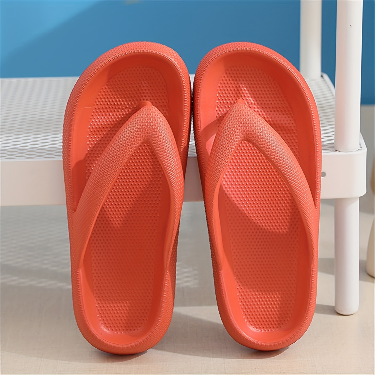 Minimalist Lightweight Non slip Flip Flops Soft Bottom Ins - Temu