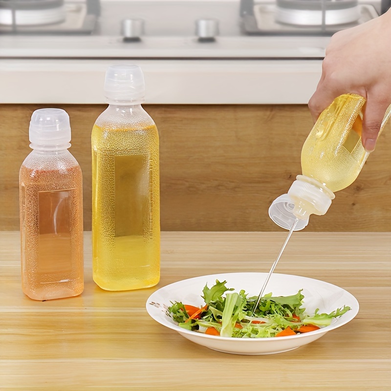 1pc Oil Bottle Condiment Squeeze Bottles Oil Squeeze Bottle Plastic  Condiment Squeeze Bottles Kitchen Oil Squirt Bottle Multifunctional Sauce  Bottles Sauce Squeeze Bottles For Kitchen Bbq Camping Outdoor Picnic  Kitchen Accessaries 