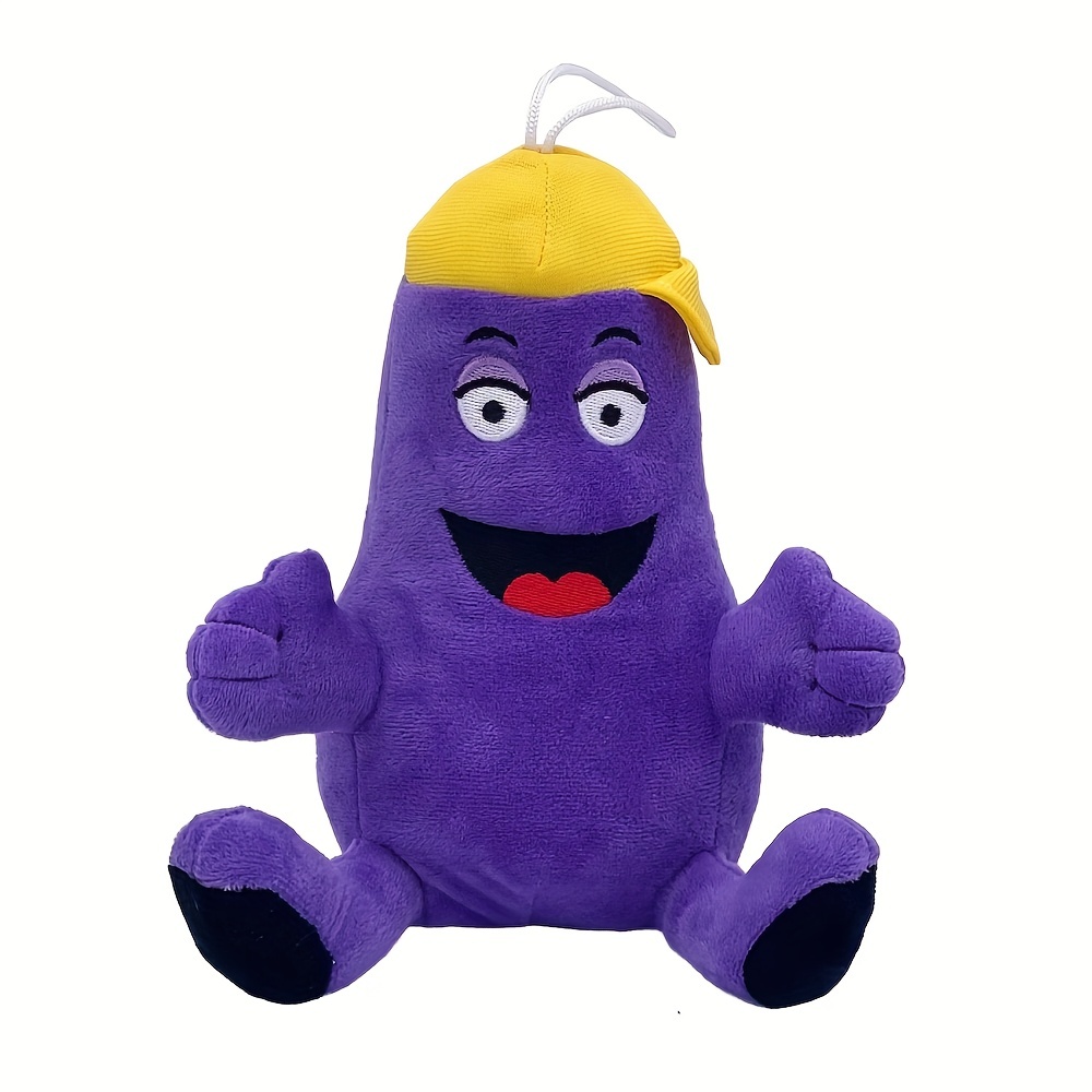 Grimaca Plush Toy Stuffed Animal Purple M Plushie Doll Toys Gift