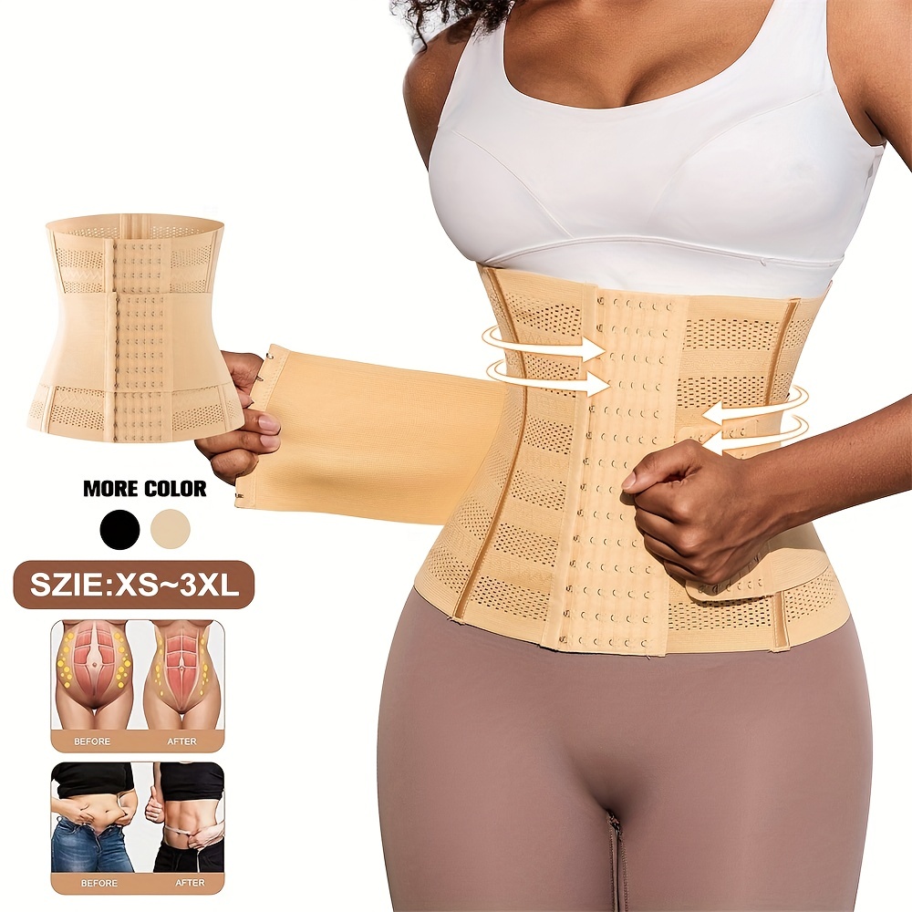 Tummy Control Belt Lower Belly Band Shapewear Waist Trainer - Temu
