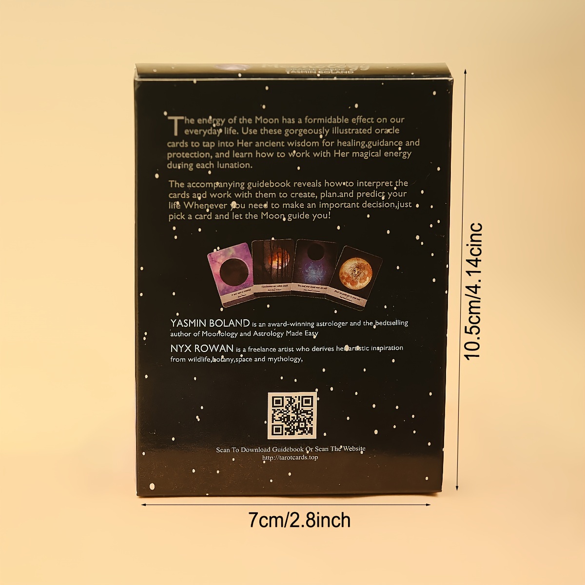 1pc Moonology Oracle Cards, A 44-Card Deck (Scan QR Code On The Box Find  The Tarot And Download The Guidebook) Christmas 、Halloween 、Thanksgiving gif