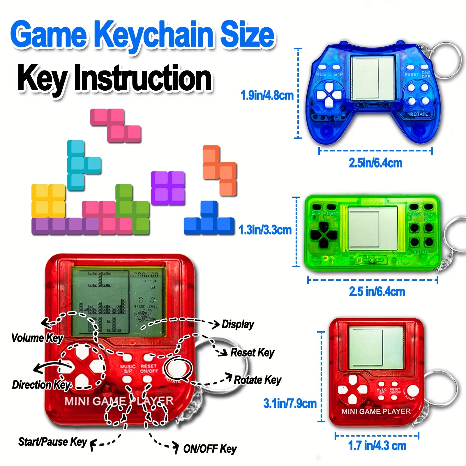 Keychain Video Game 