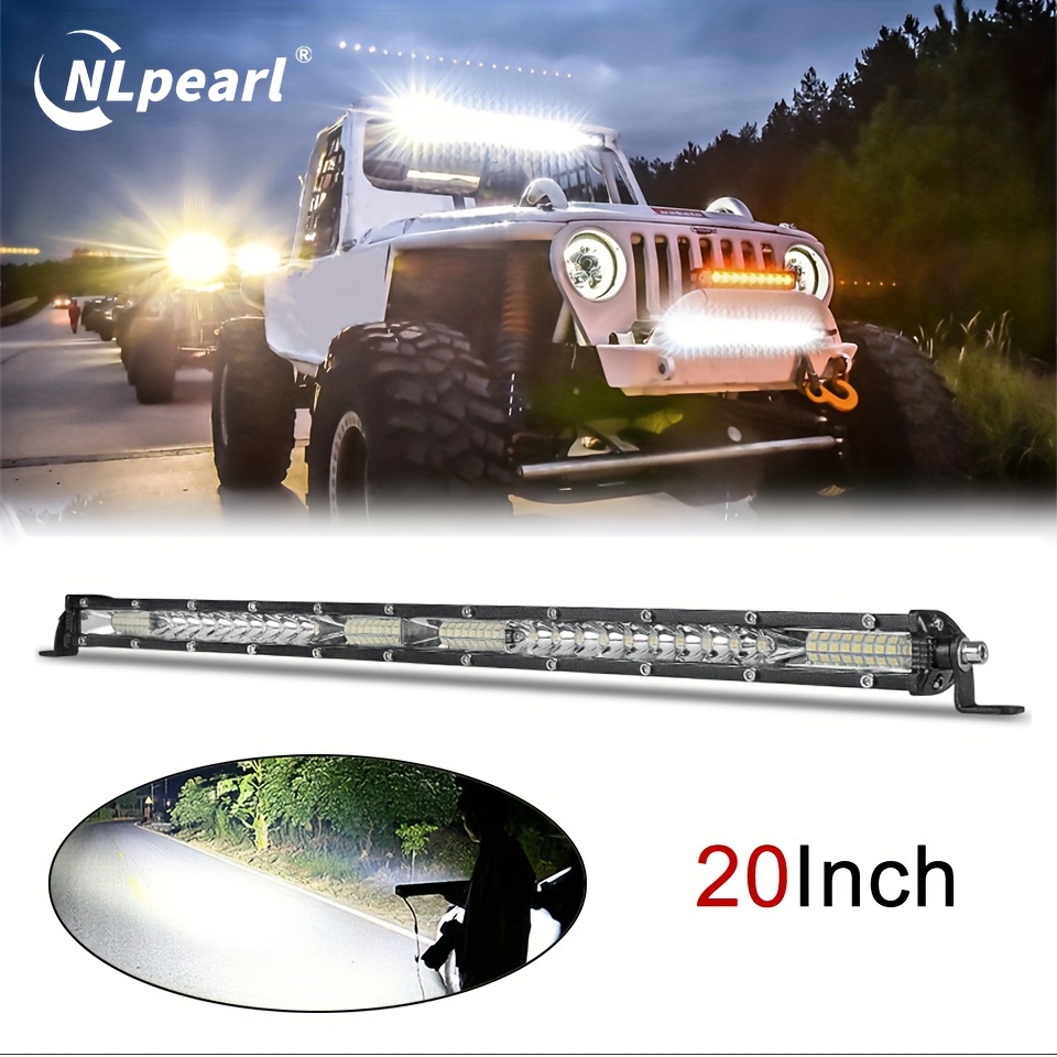 7 pouces rond LED ampoule de phare 75W moto phare projecteur voiture  lumière pour Jeep Land Rover