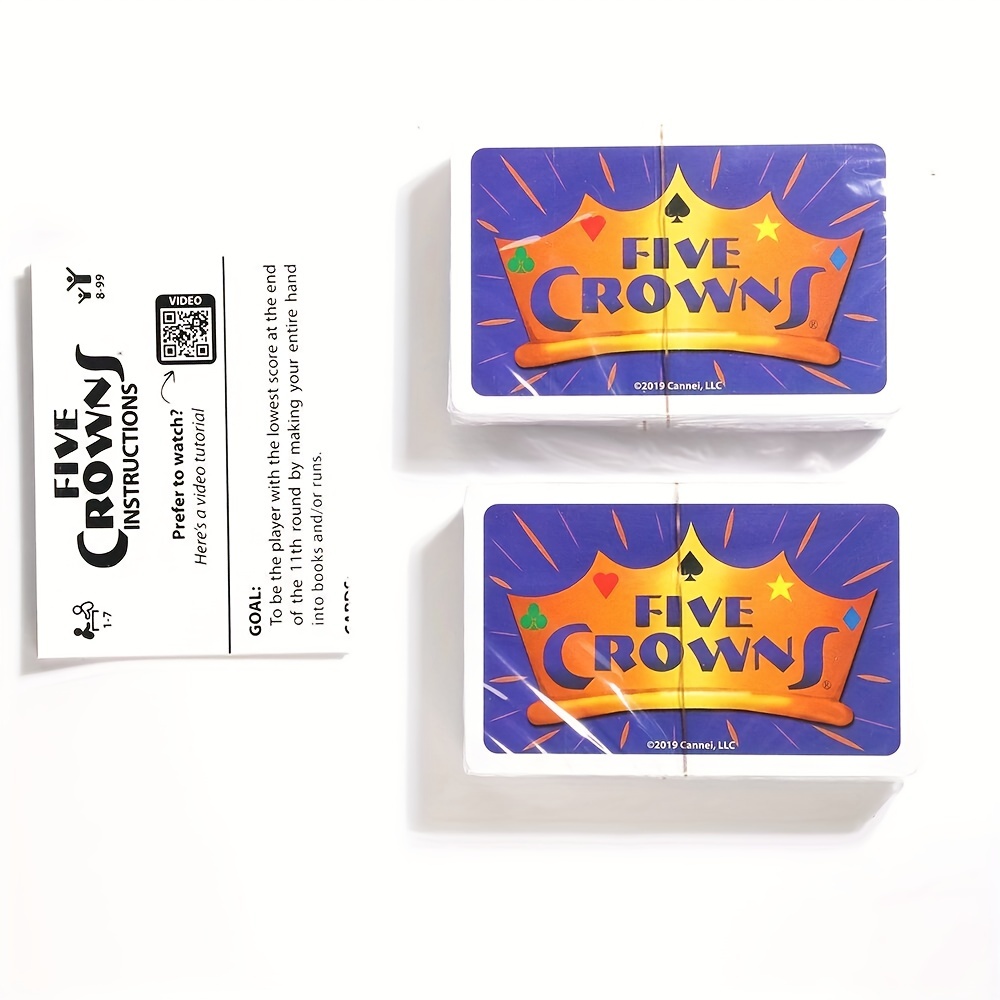 Five Crowns Card Game Family Board Game