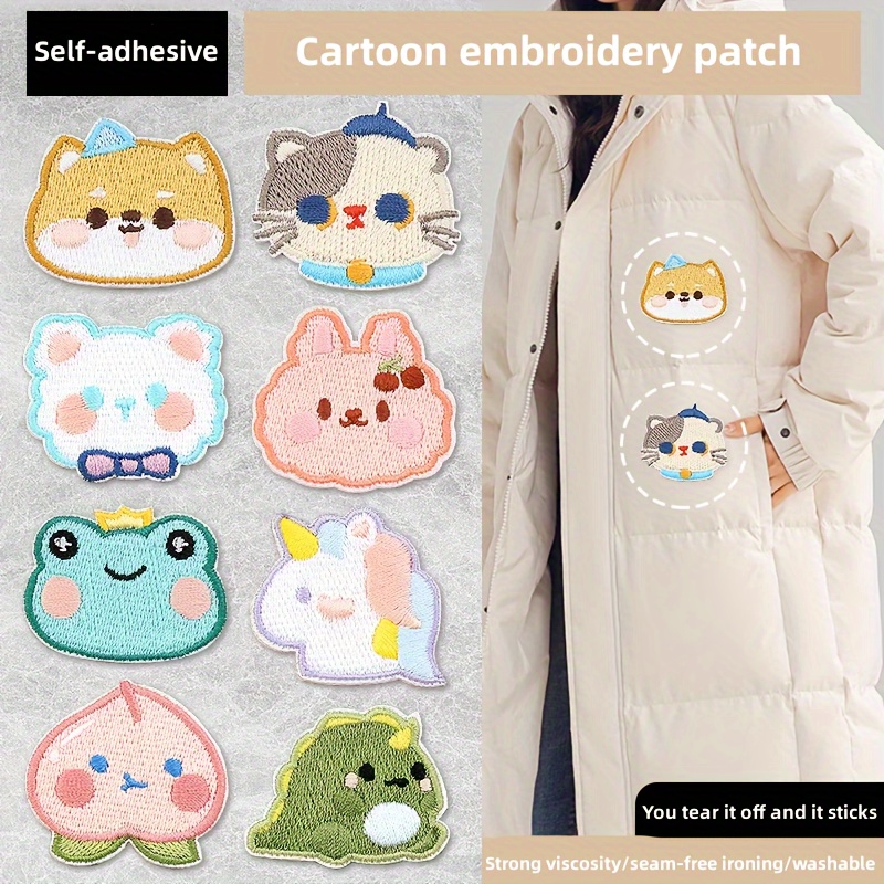 Embroidery Stickers Clothes Stickers Patches Holes Small - Temu