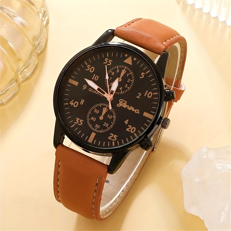 MONTRE IDÉE CADEAU ORIGINAL  MESSAGE  ECRITURE RETARD MARRON CAMEL MIXTE  DRÔLE - Cdiscount Bijouterie