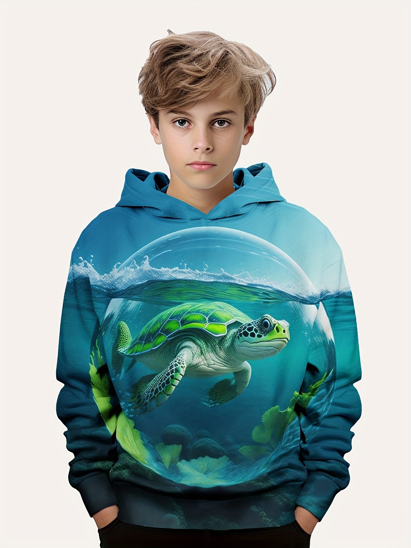 Cool Bear Skateboarding Print Cute&cozy Hoodie For Kids Boys - Keep Him  Warm And Stylish! - Temu