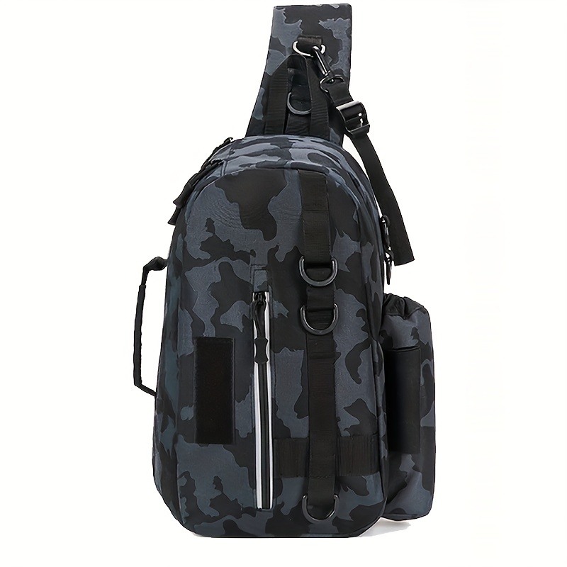 Fishing Gear Shoulder Bag Chest Bag Multifunctional Outdoor - Temu