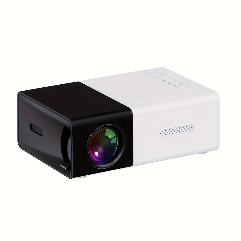 Mini proyector LED de video proyector de 1500 lúmenes compatible con HD  1080P Proyector portátil Mini cine en casa 30000 horas de vida LED  compatible