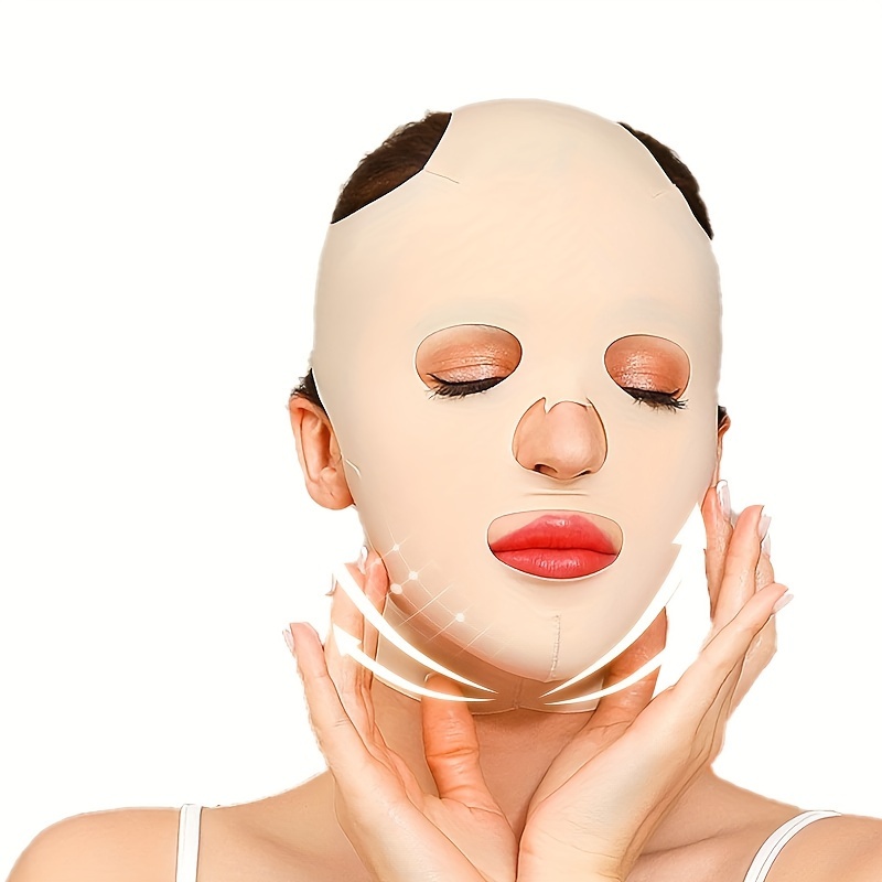 Elastic Face-lifting Bandage V-shaped Facial Shaper Female Chin And Cheek  Lifting Beauty Device Free Shipping