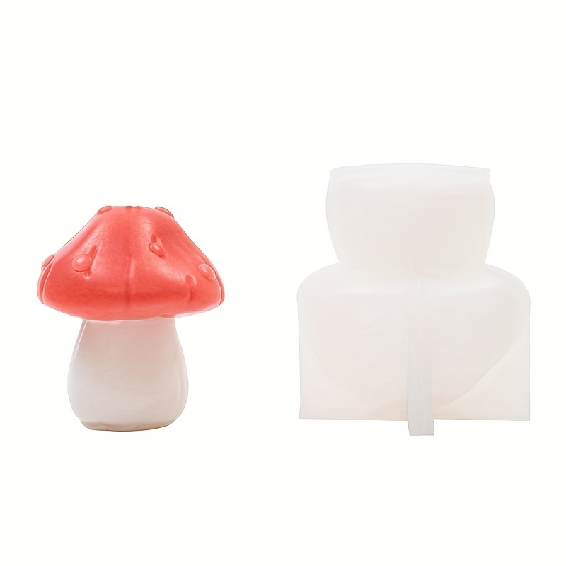 3D New Mushrooms Cake Mould/diy Mushroom Silicone Mould/ 2pcs Mushrooms  Silicone Mold/ Mould/ Baking Tools 