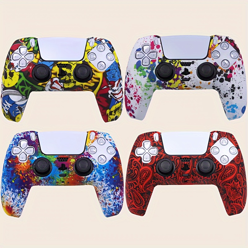 

Suitable For Ps 5 Grip Sleeve Soft Silicone Case For Ps 5 Gamepad Anti-slip Sleeve Video Game Controller Sleeve