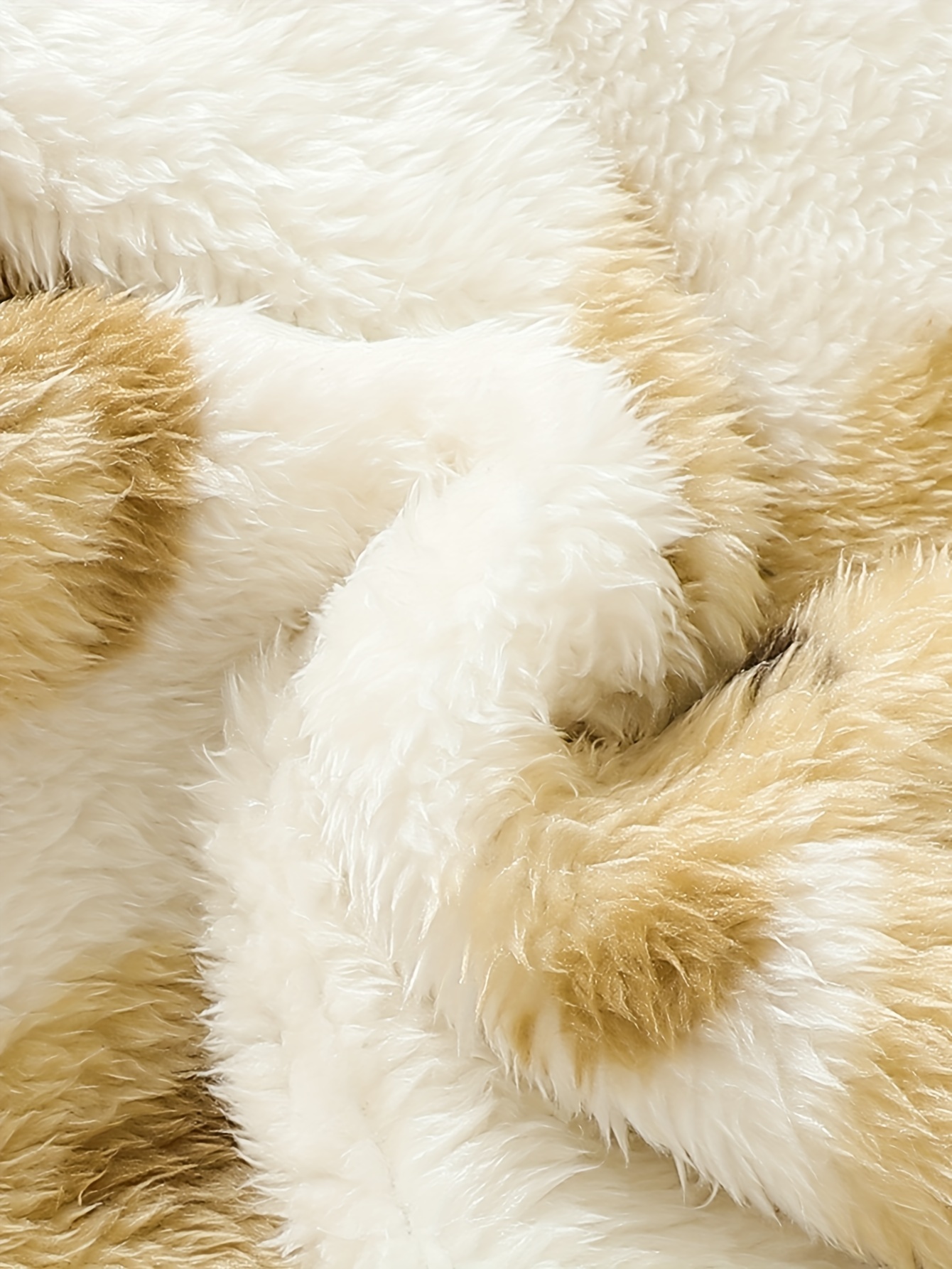 Girls Bear Allover Print Reversible Fleece Warm Going Out Casual