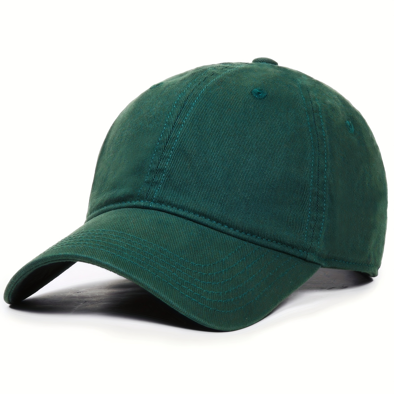Adjustable Distressed Cotton Baseball Cap Vintage Washed Plain Blank Hat