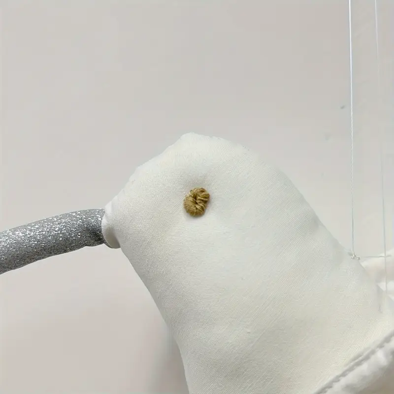 1pc nordic style lovely linen art hummingbird pendant room pendant youngsterss room bedroom decoration pendant doll photography shoot props youngsterss room decoration bird doll details 10