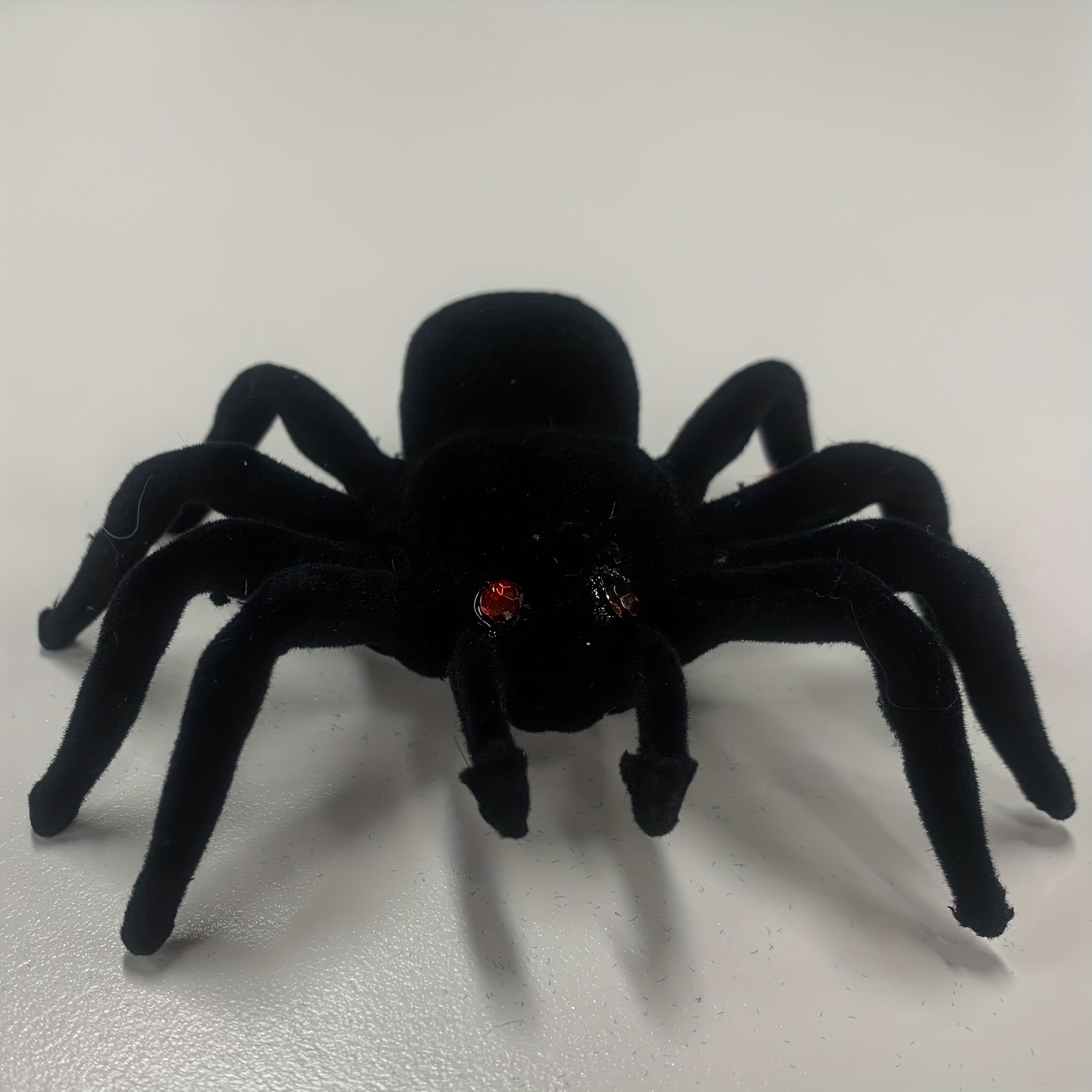Halloween Spider Simulation Small Spider Toy Plush Flocking Spider