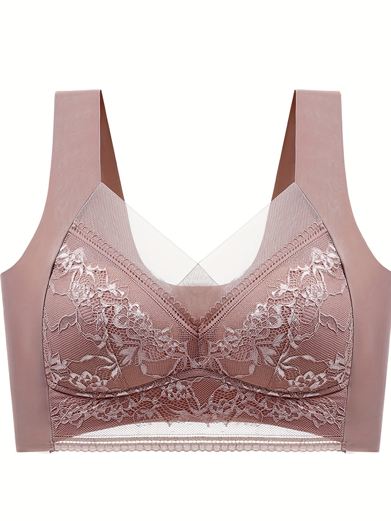 bra with mesh lace, with a wonderful design - Ovitio