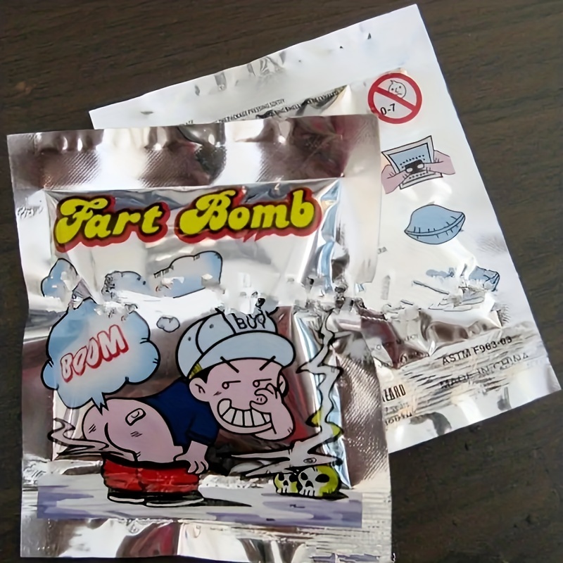 Funny Fart Bomb Bags Aroma Bombs Smelly Stink Bomb Novelty - Temu