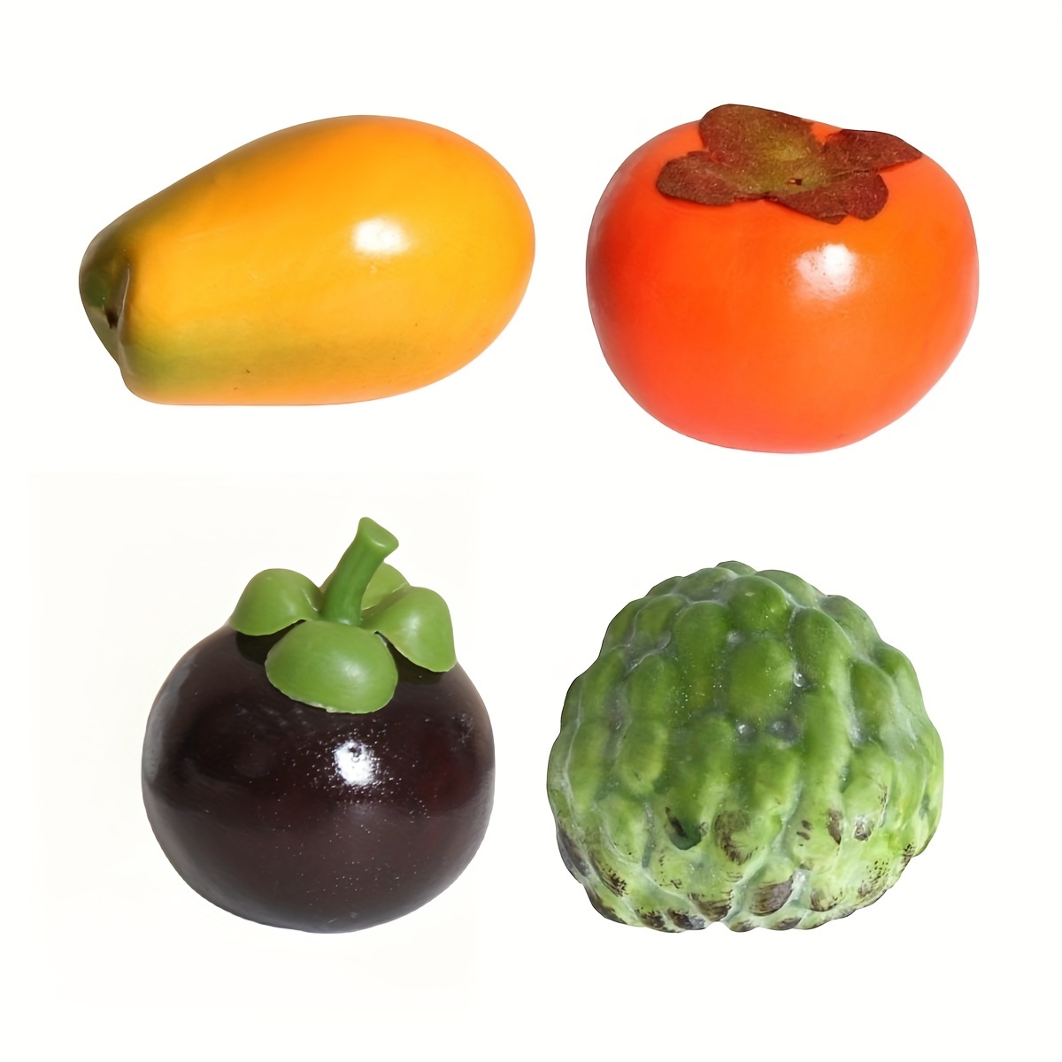 Simulated Models Fake Fruit And Vegetable Red - Temu