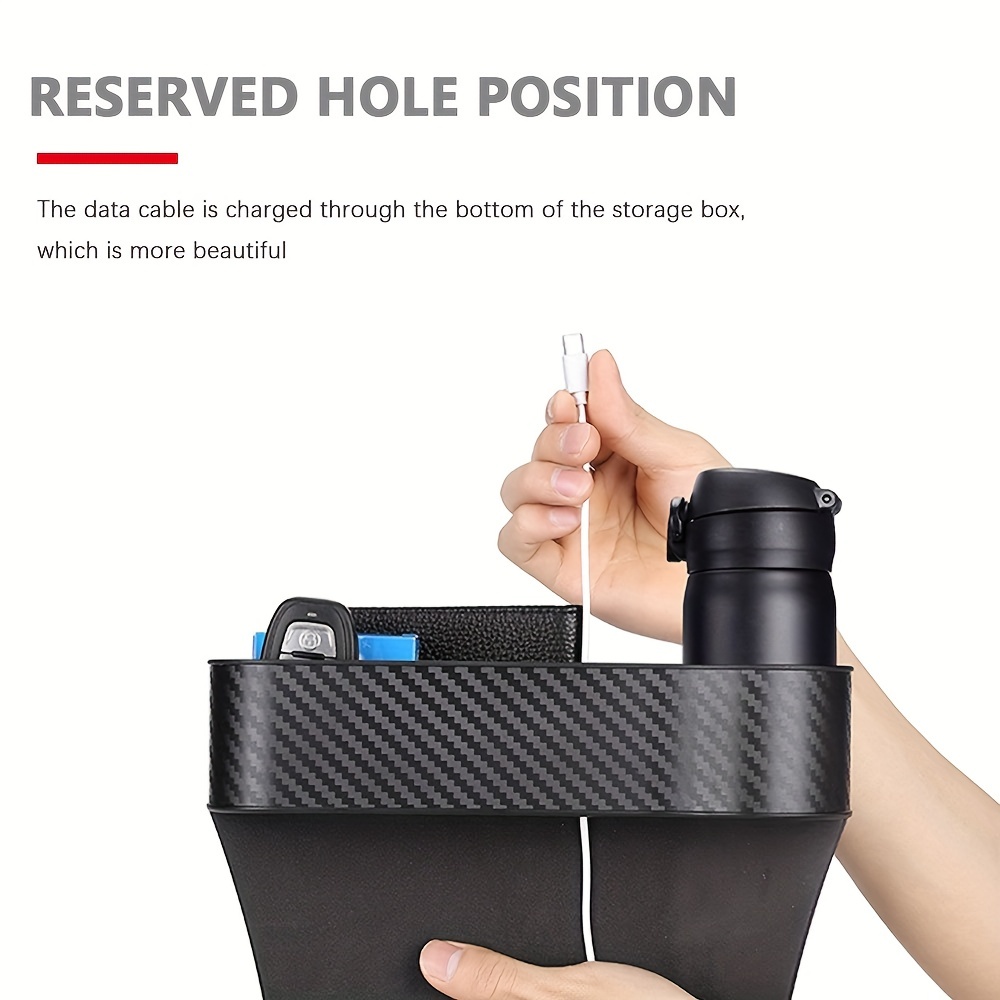 Car Storage Box Interior Decoration Seat Central Control Slot Cup Holder