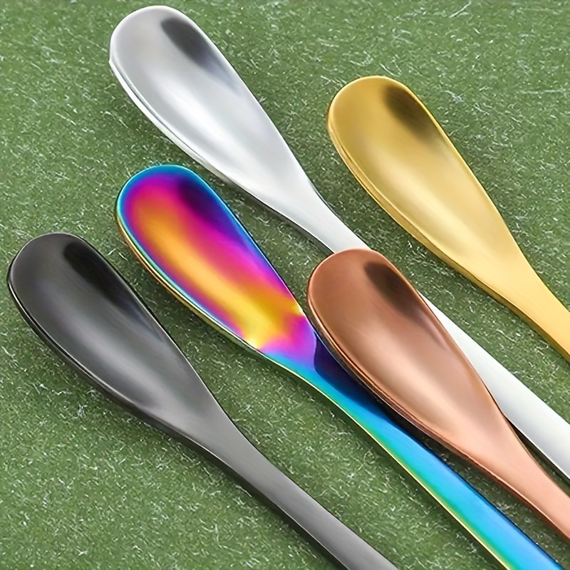 304 Stainless Steel Butterfly Spoon Fork Coffee Mixing Spoon - Temu