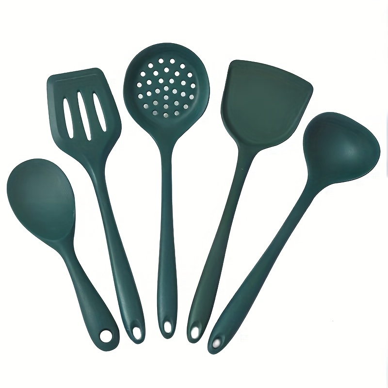 Set Utensilios Cocina Silicona Antiadherente Multifuncional