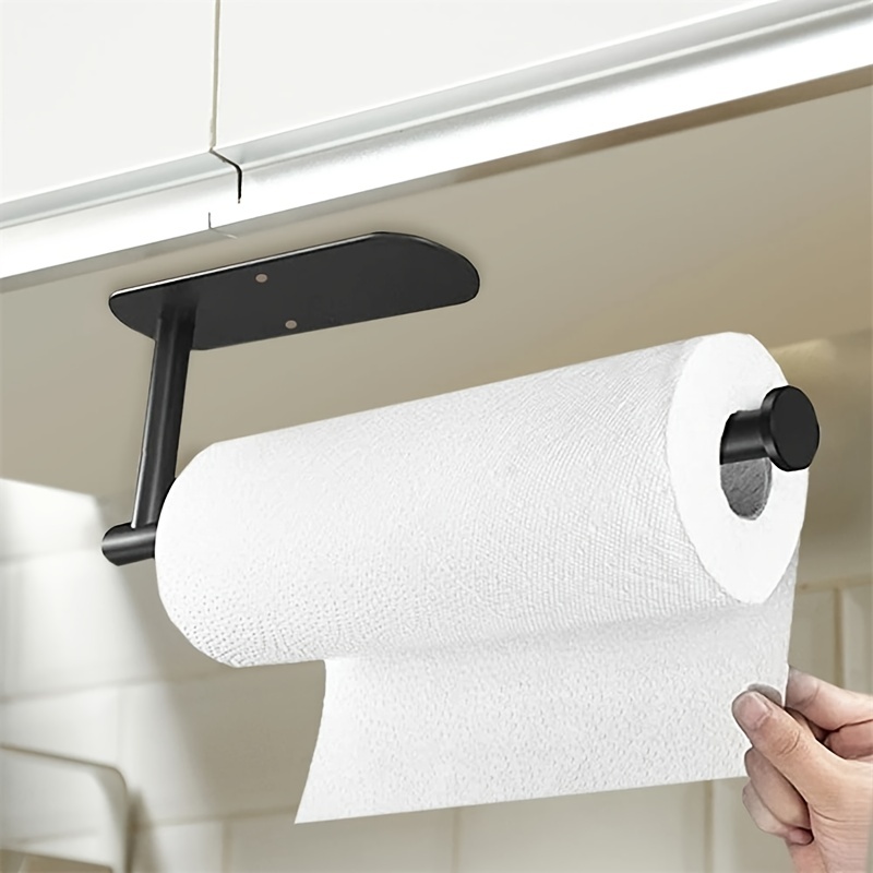 Portarrollos de papel higiénico con estante Soporte de papel higiénico sin  taladrar soporte de papel higiénico adhesivo para montaje en pared, espacio
