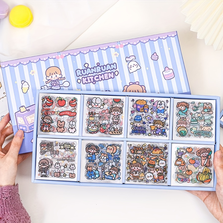 Cute Character Sticker Gift Box