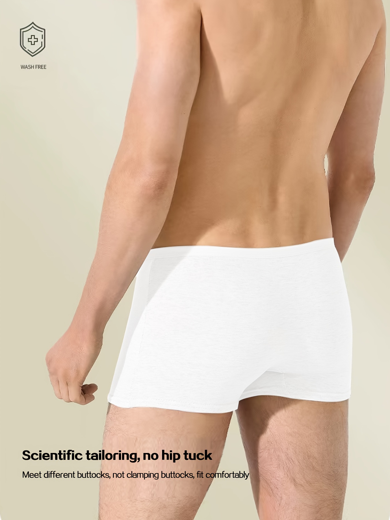 Men's Cotton Disposable Comfortable Briefs Sterile Wash free - Temu