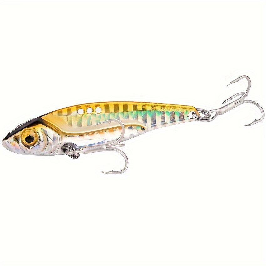 Blade Baits Jigging Spoon Lures Metal VIB Spinner Spoon Blade Swimbait  Vibrating Lipless Crankbait Fishing Lures Set for Walleye Bass Trout  Crappie