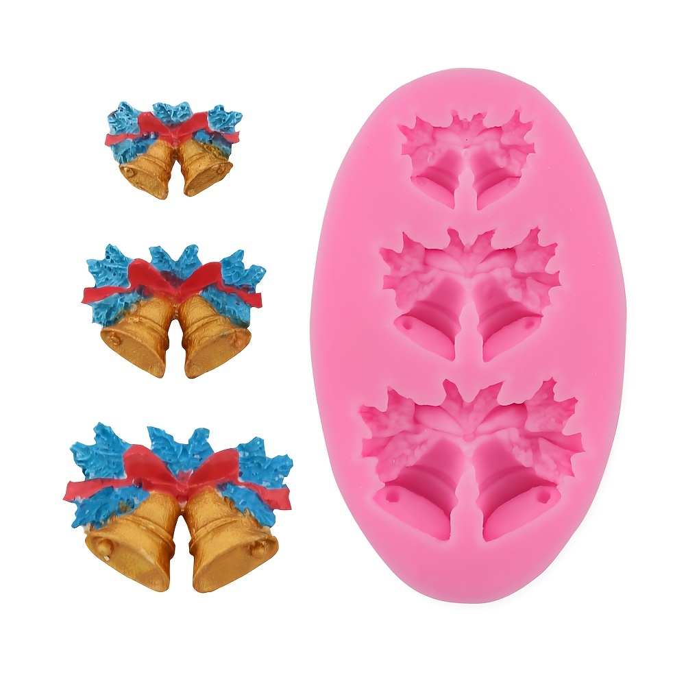 Christams Silicone Snowflakes Cake Mold Xmas Fondant Cake Decoration Mould