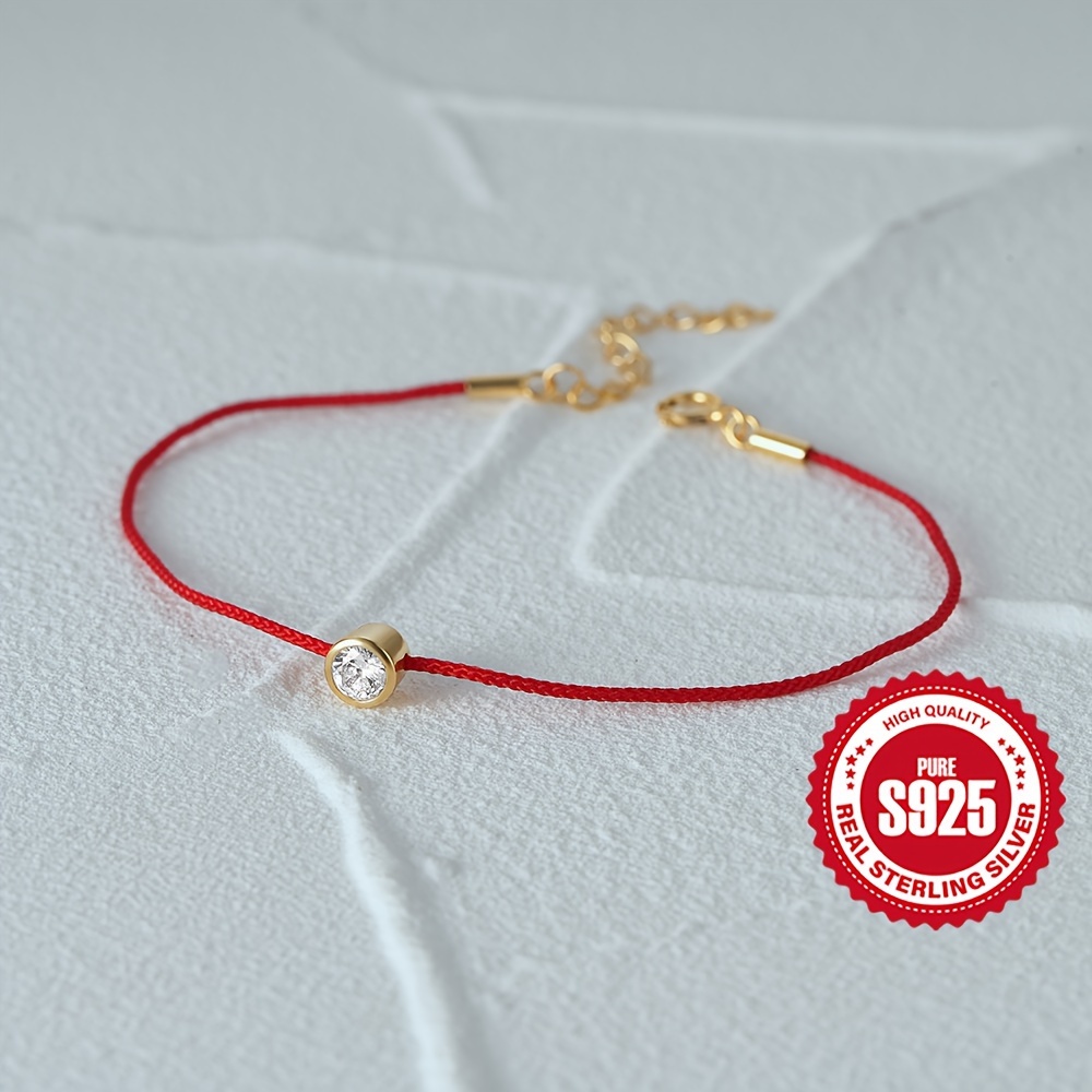 The lucky clearance red line bracelet