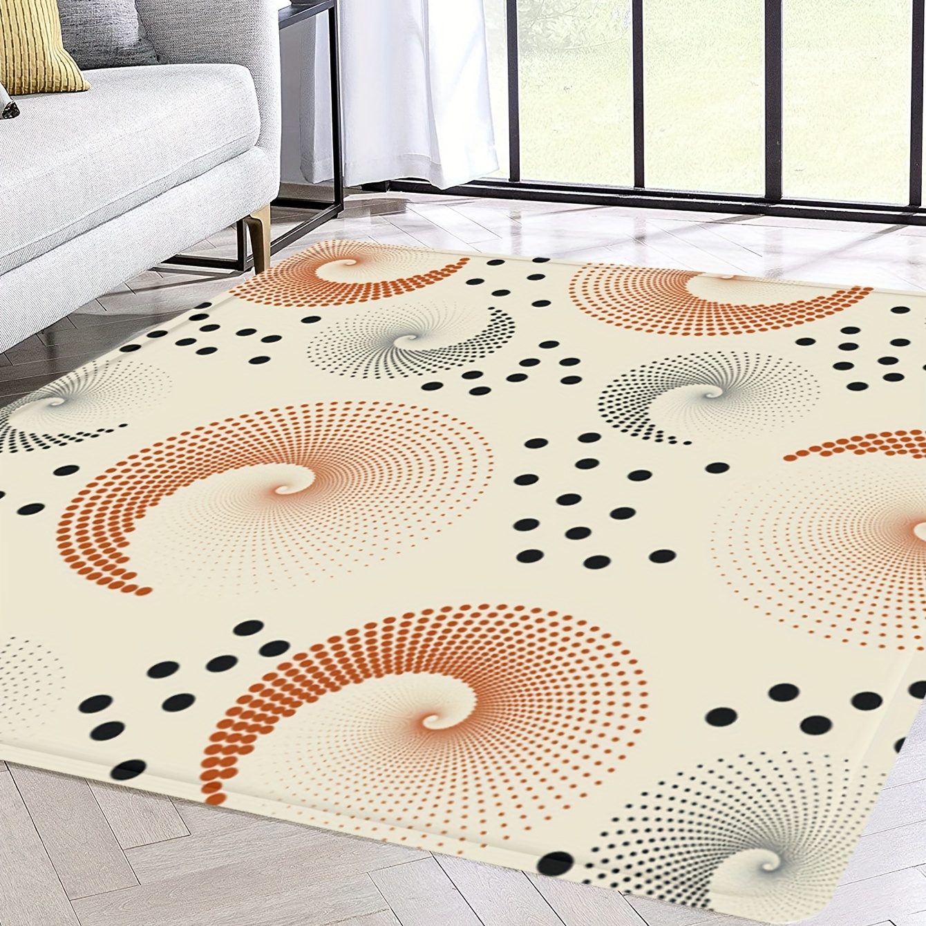 Soft Flannel Area Rugs, Shaggy Floor Carpet For Bedroom, Home