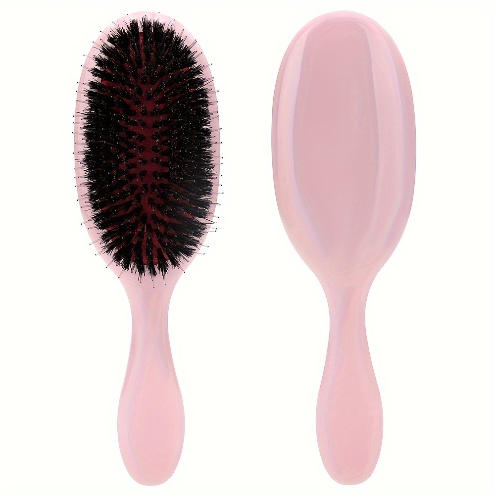 

1pc Bristle Hair Brush Hairdressing Comb Scalp Massage Hair Comb Barber Salon Household Hair Styling Comb