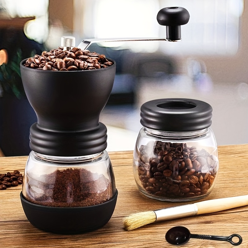 1pc, Hand Grinding Coffee Machine - Manual Small Grinder for Coffee Beans -  Perfect for Home Use - Coffee Tools and Accessories
