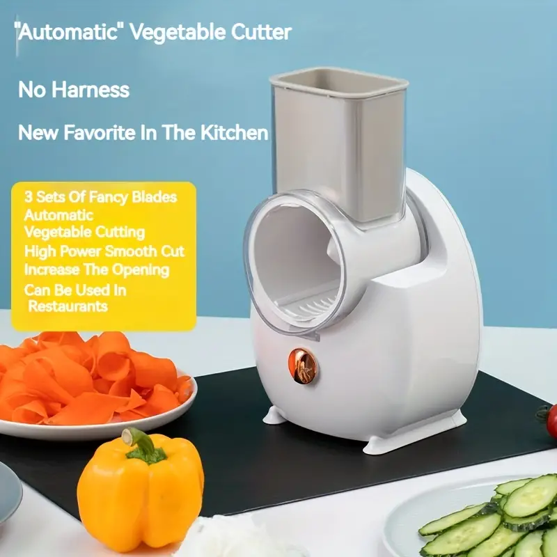 Automatic Vegetable Cutting Machine Electric Potato Onion Carrot