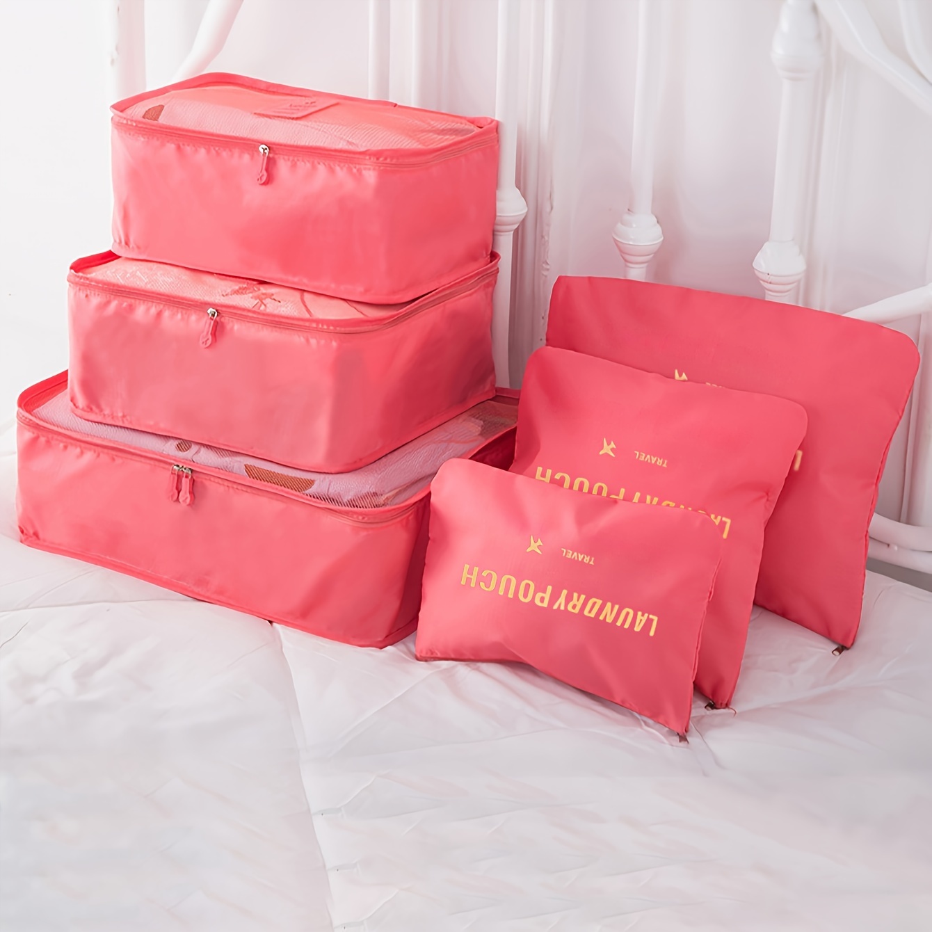 Paquete de 10 bolsas de viaje al vacío para ropa de equipaje,  bolsas de compresión herméticas para ahorrar espacio para edredones de ropa  de cama (4 S+2 M+2 L+2 Jumbo) 