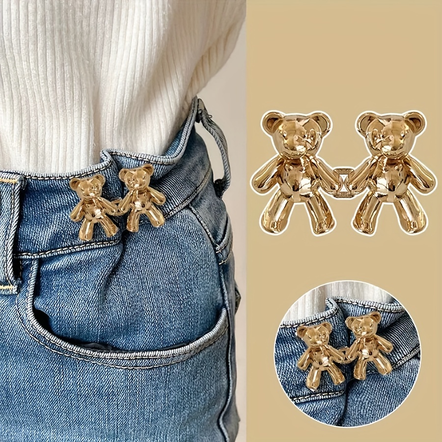 Pants Jeans Waist Change Safety Pins, Waist Brooch Clips