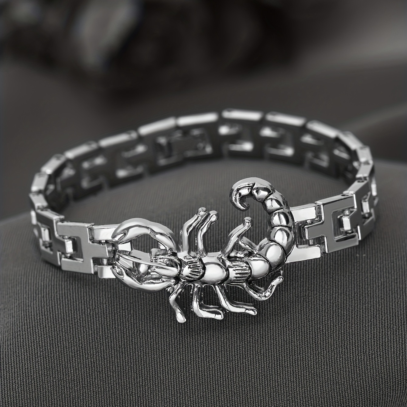 Mens deals scorpion bracelet