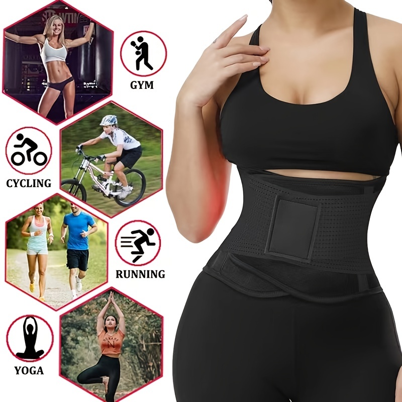 Slimming Waist Trainer Belt for Exercise and Fitness - Achieve a Toned and  Trimmed Waistline with this Body Shaper