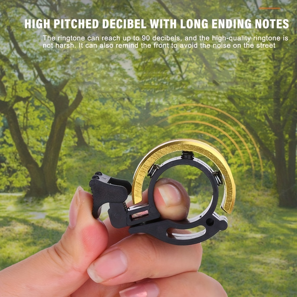 2pcs Hidden Bell Q-shaped Mountain Bike Bell
