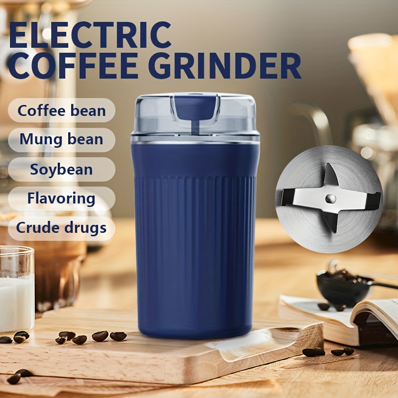 Big Deal Portable Electric Coffee Grinder Stainless Steel